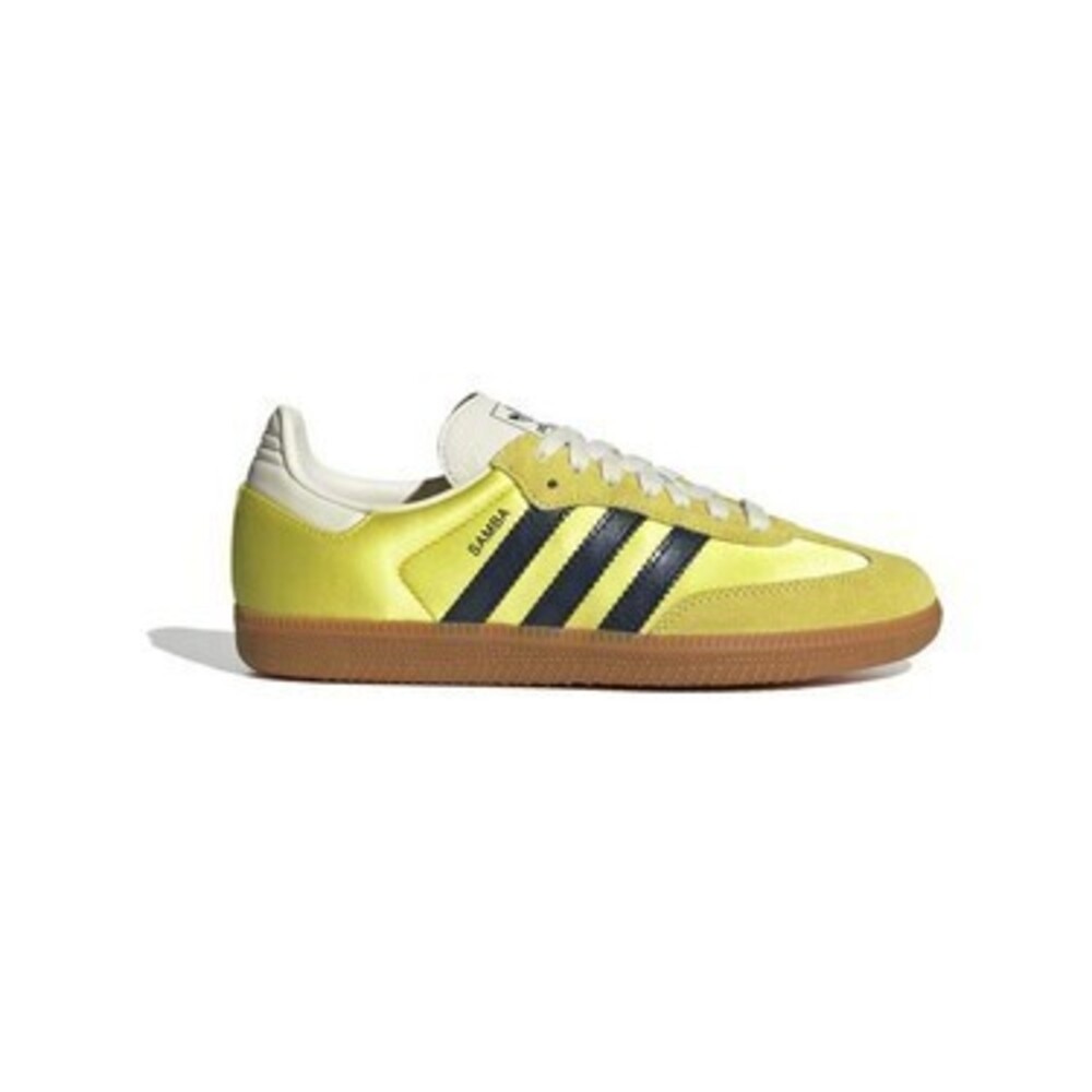 adidas Originals Samba OG "Shock Yellow/Night Indigo/Cream White" Women's Shoe